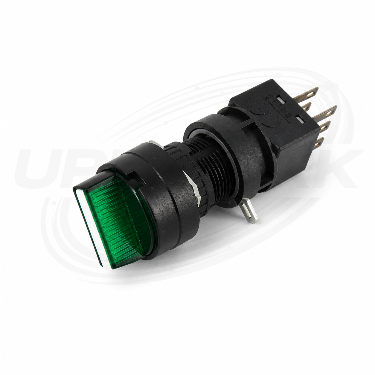 Green Illuminated Power Switch for Citronix CI580 and CI1000 Series – UPLIMARK UCX-004-1005-001, view 1