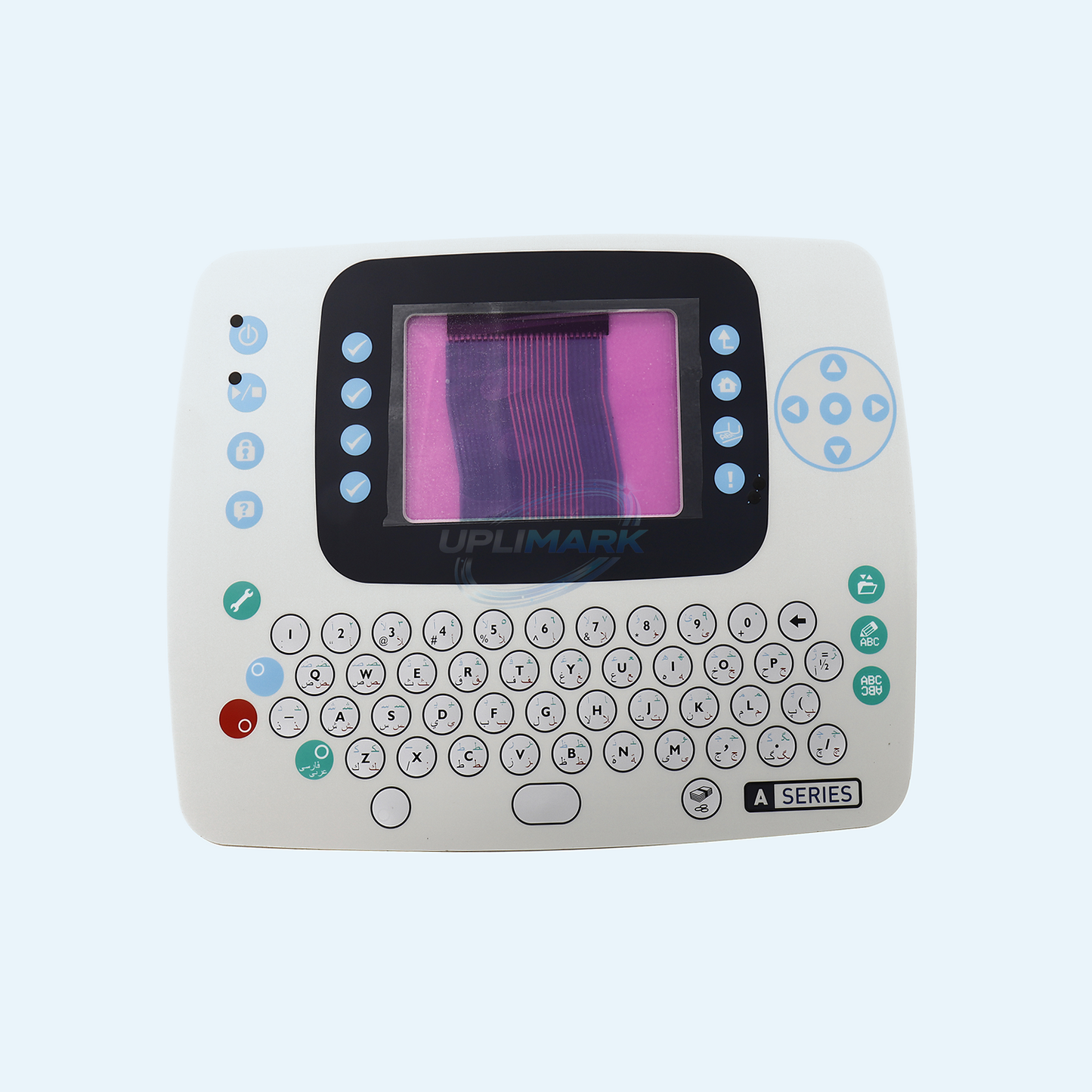 Arabic Keyboard Faceplate for Domino 322i – UPLIMARK UDM-X0225, view 1