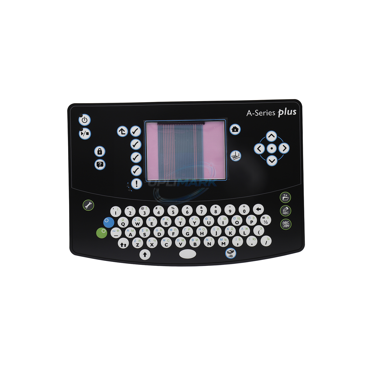 Russian Keyboard Faceplate for Domino A+ Series – UPLIMARK UDM-X0226, view 1