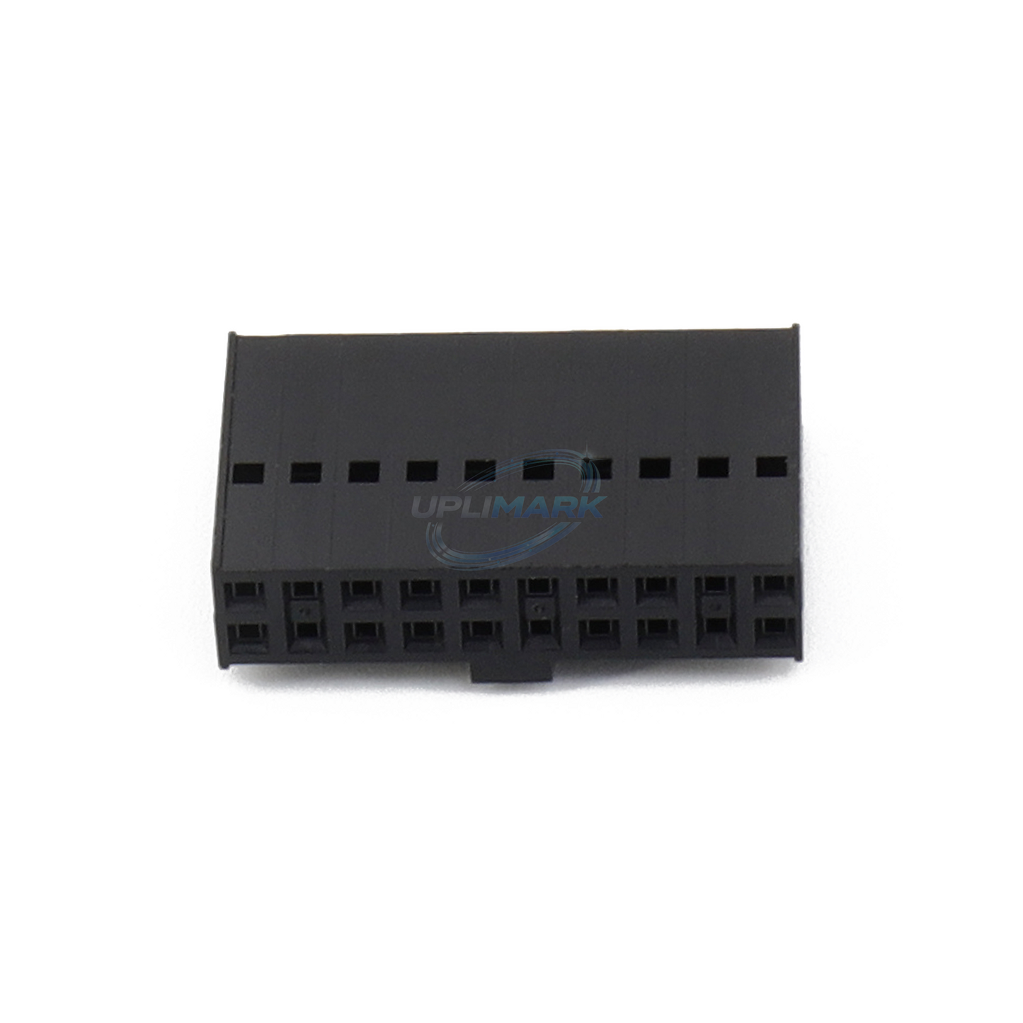 2-Row 20-Circuit Black Connector Housing for Domino industrial coding equipment – UPLIMARK UDM-X0439, view 3