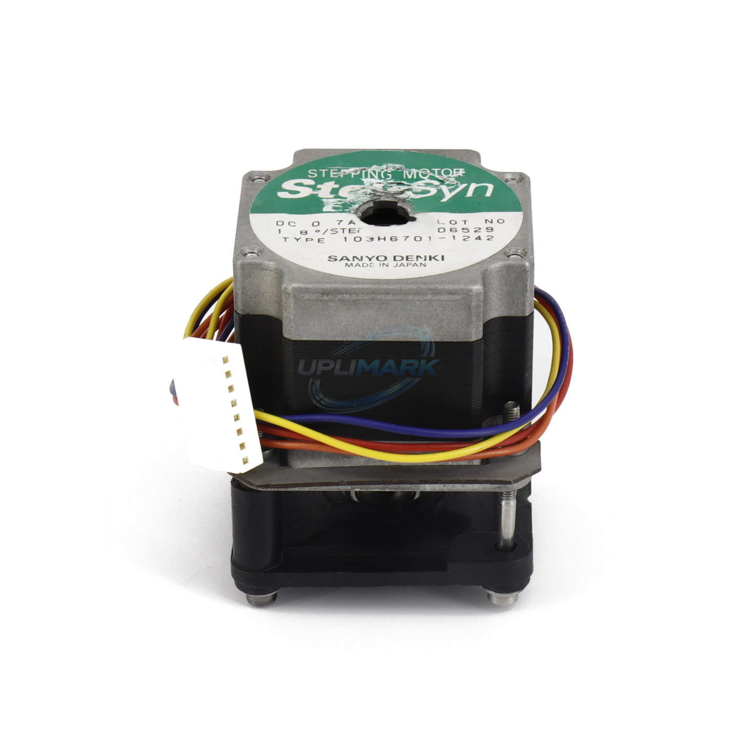 Used/Disassembled Motor Assembly for Markem-Imaje 9010, 9020 and 9030 printers with the corresponding motor and pump-frame configuration – UPLIMARK UMI-X0248, view 3