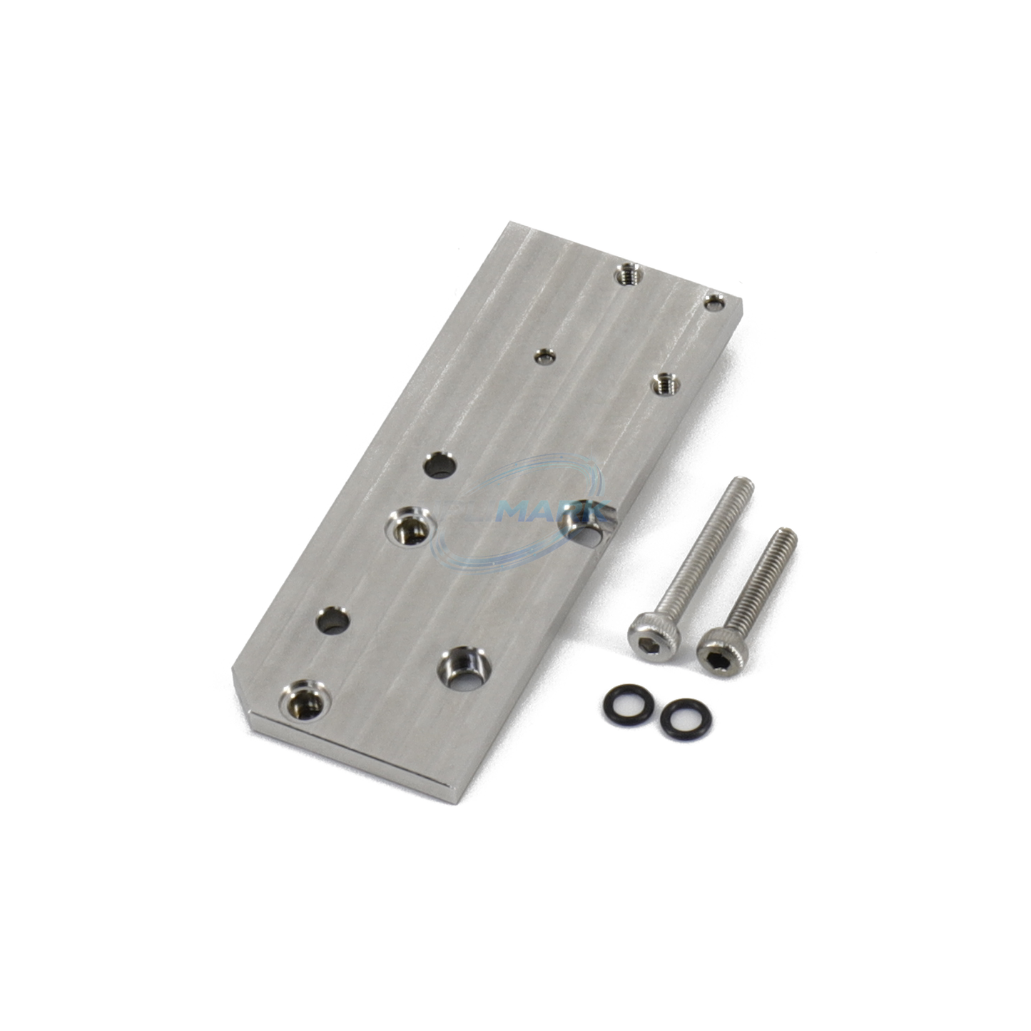 M-Head Nozzle Valve Seat Connecting Plate for Markem-Imaje 90 Series printers with the corresponding M-head configuration – UPLIMARK UMI-X0390, view 4