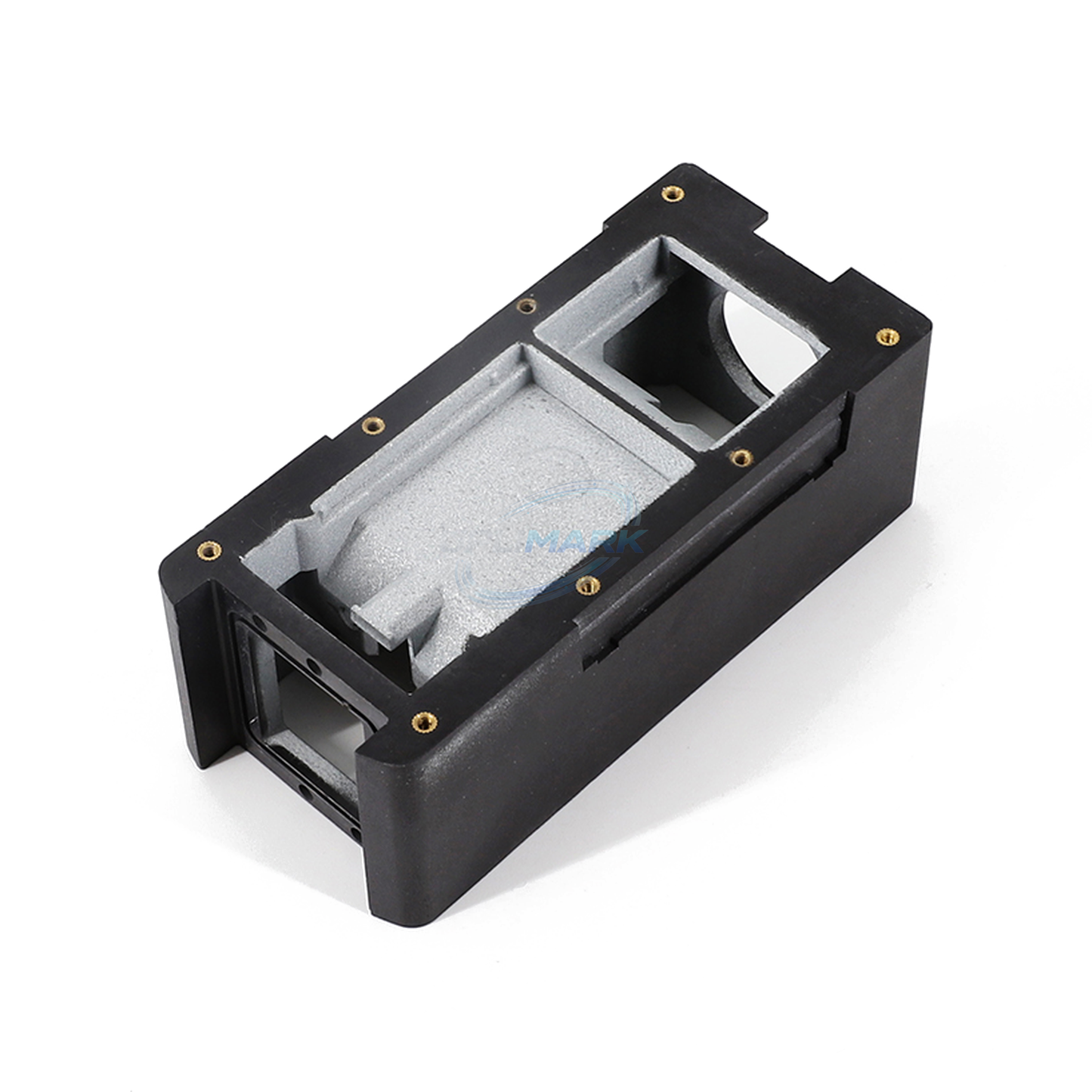 UPLIMARK UMI-X0481 printhead plastic housing without valve for Markem-Imaje 9040 and S8, rear angle