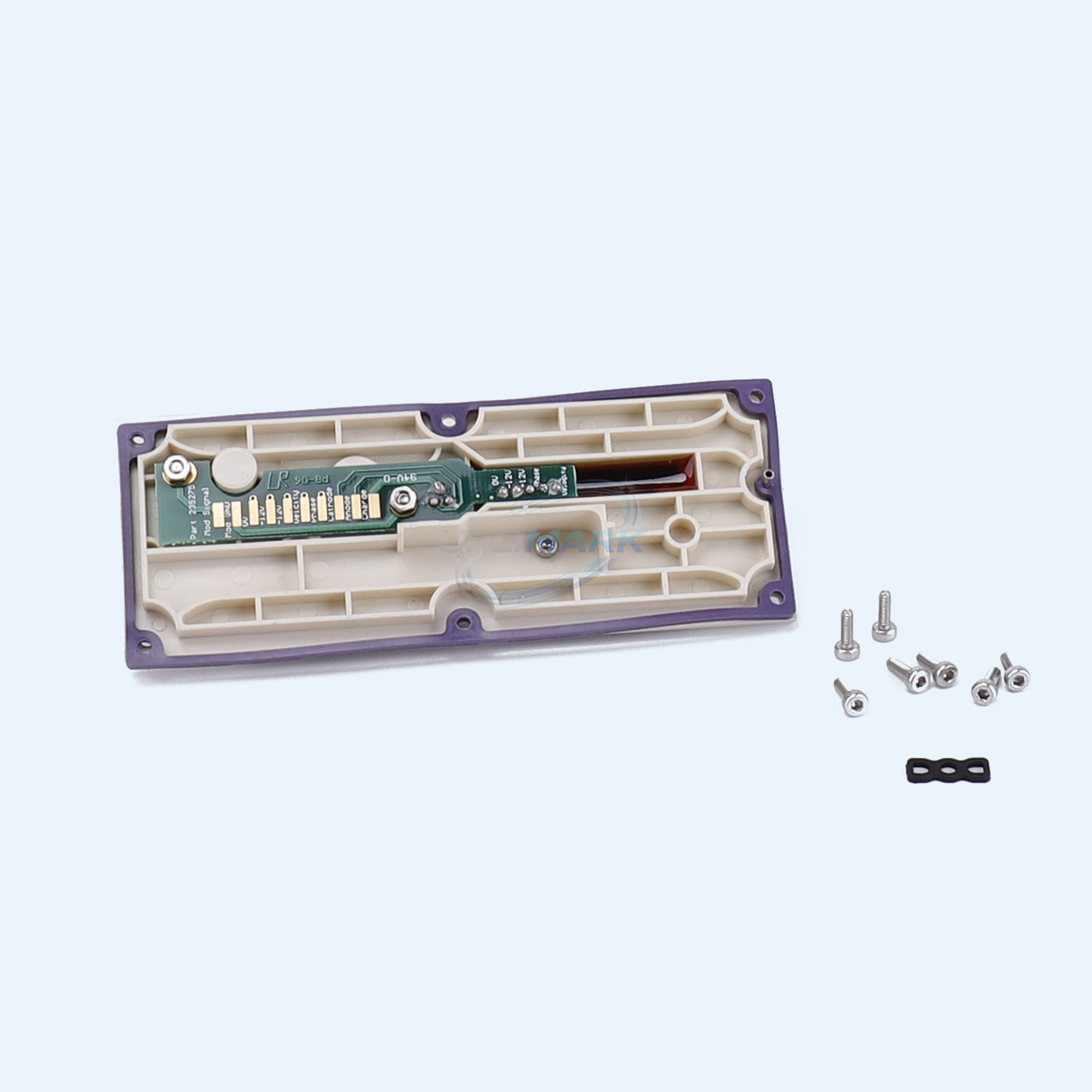 UPLIMARK UVJ-X0326 deflection plate assembly without 60-micron nozzle for Videojet 1710, PCB rear view