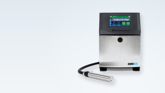 Real Videojet 1240 CIJ printer and printhead shown for spare-parts inventory planning