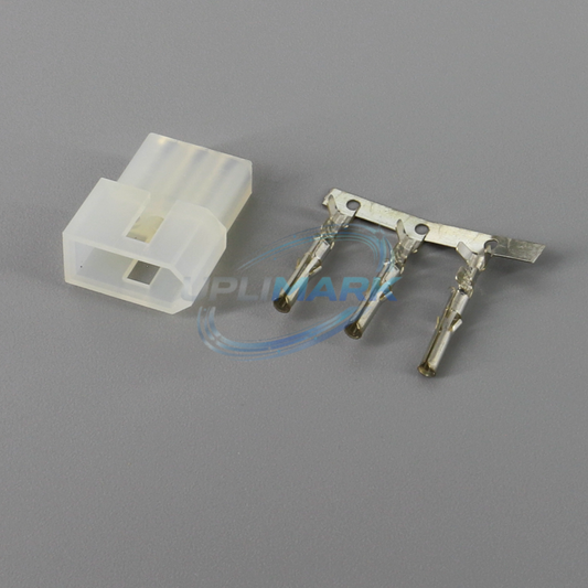 3-Pin Female Terminal Housing with Terminals for Markem-Imaje Systems – UPLIMARK UMI-X0445