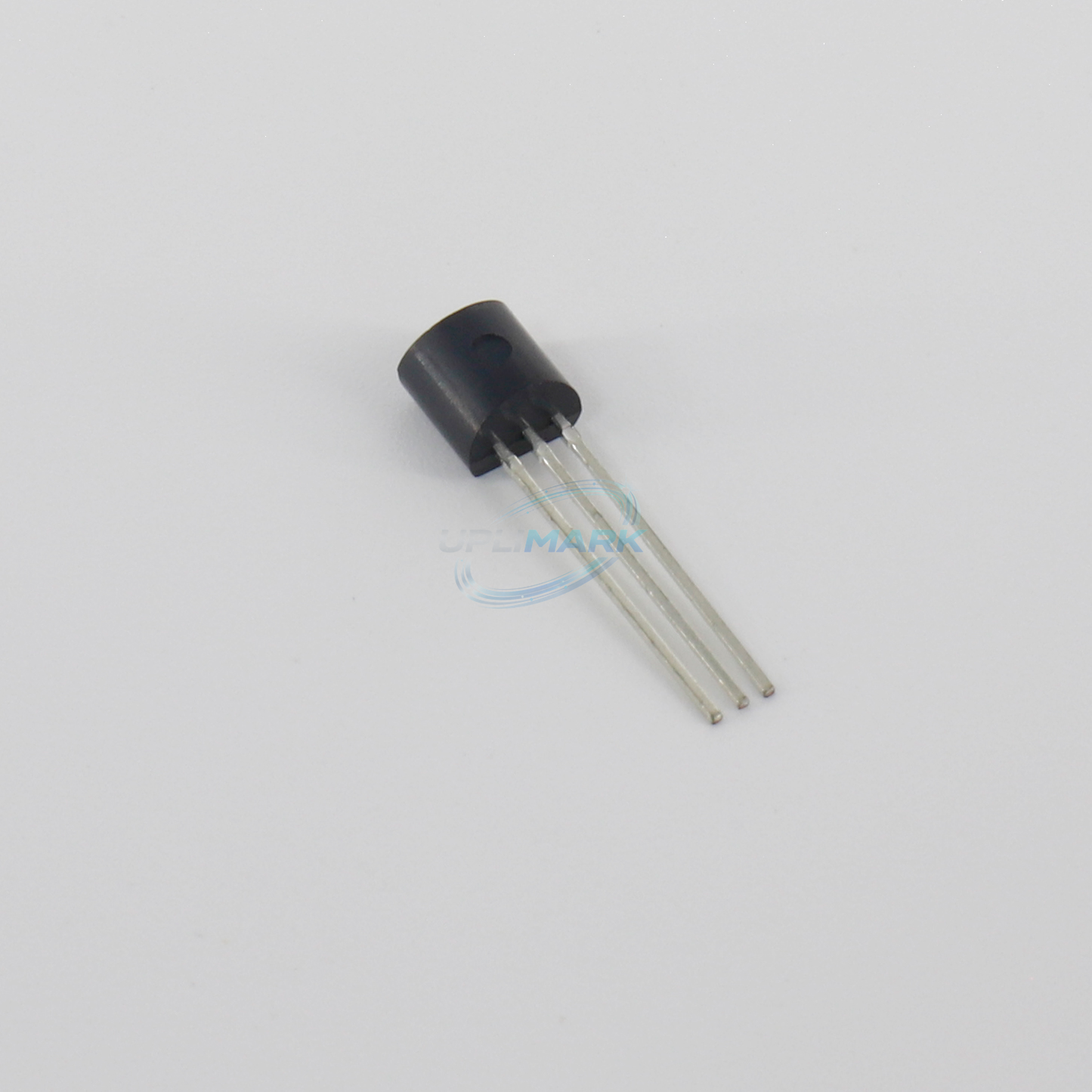 EB0050 LM35 temperature sensor in TO-92 package, angle view