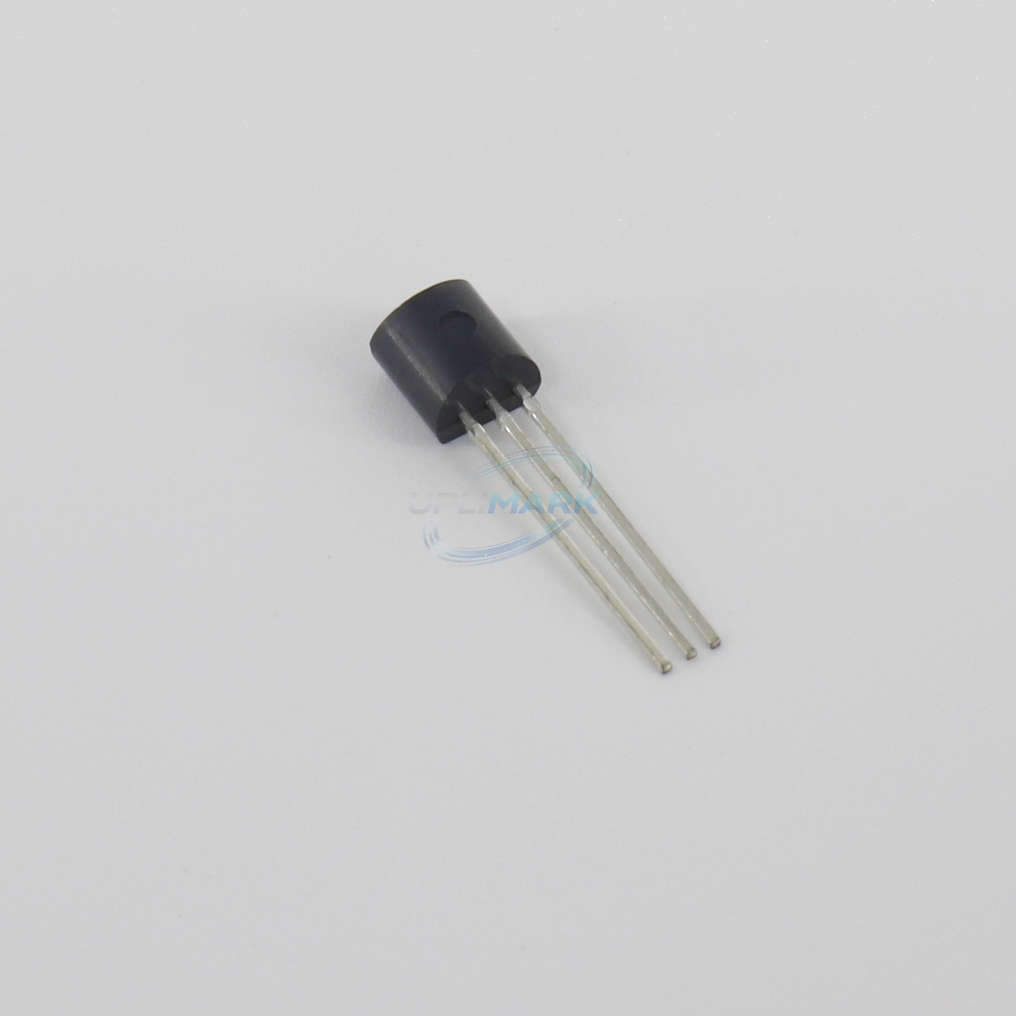 EB0050 LM35 temperature sensor in TO-92 package, angle view
