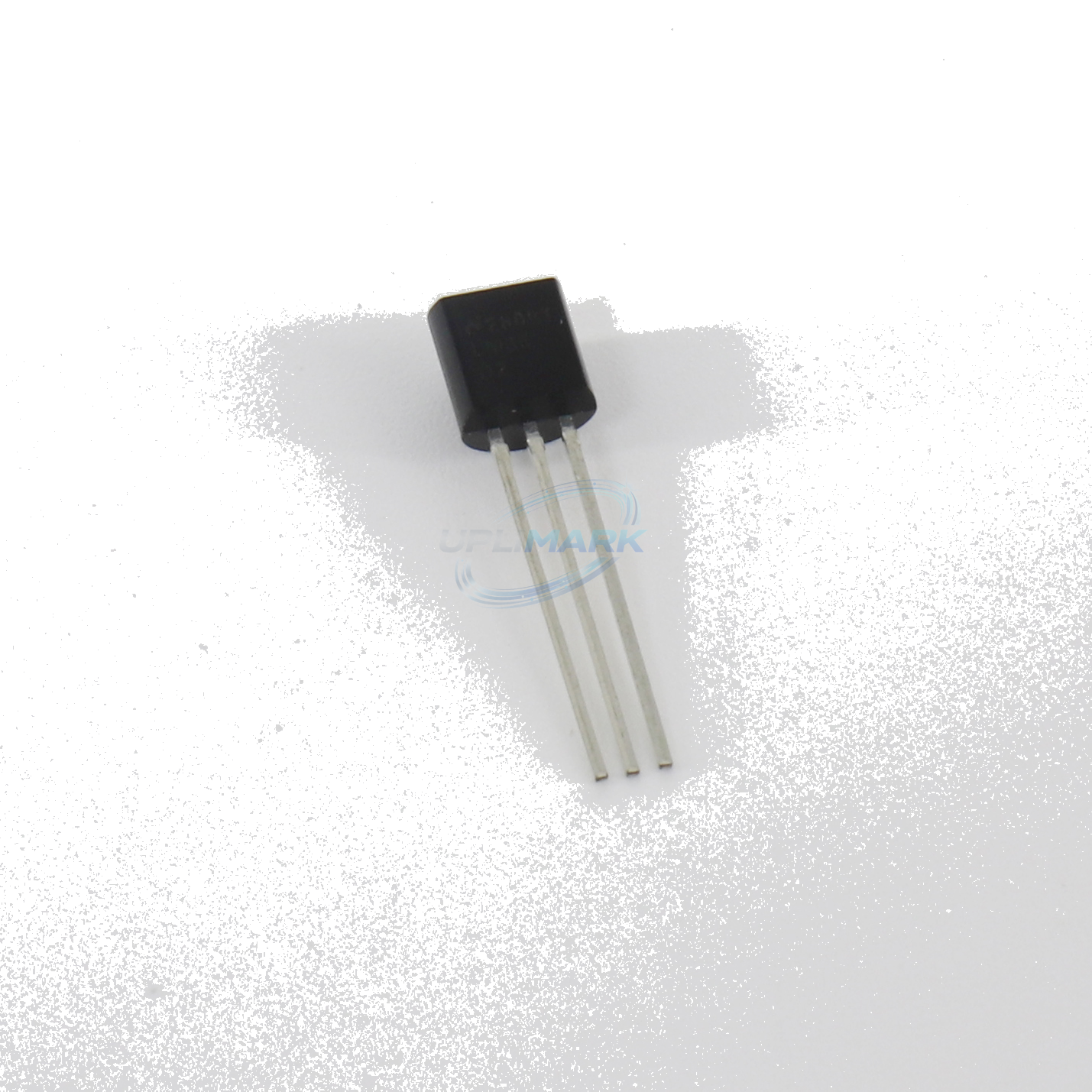 EB0050 LM35 temperature sensor in TO-92 package, front view