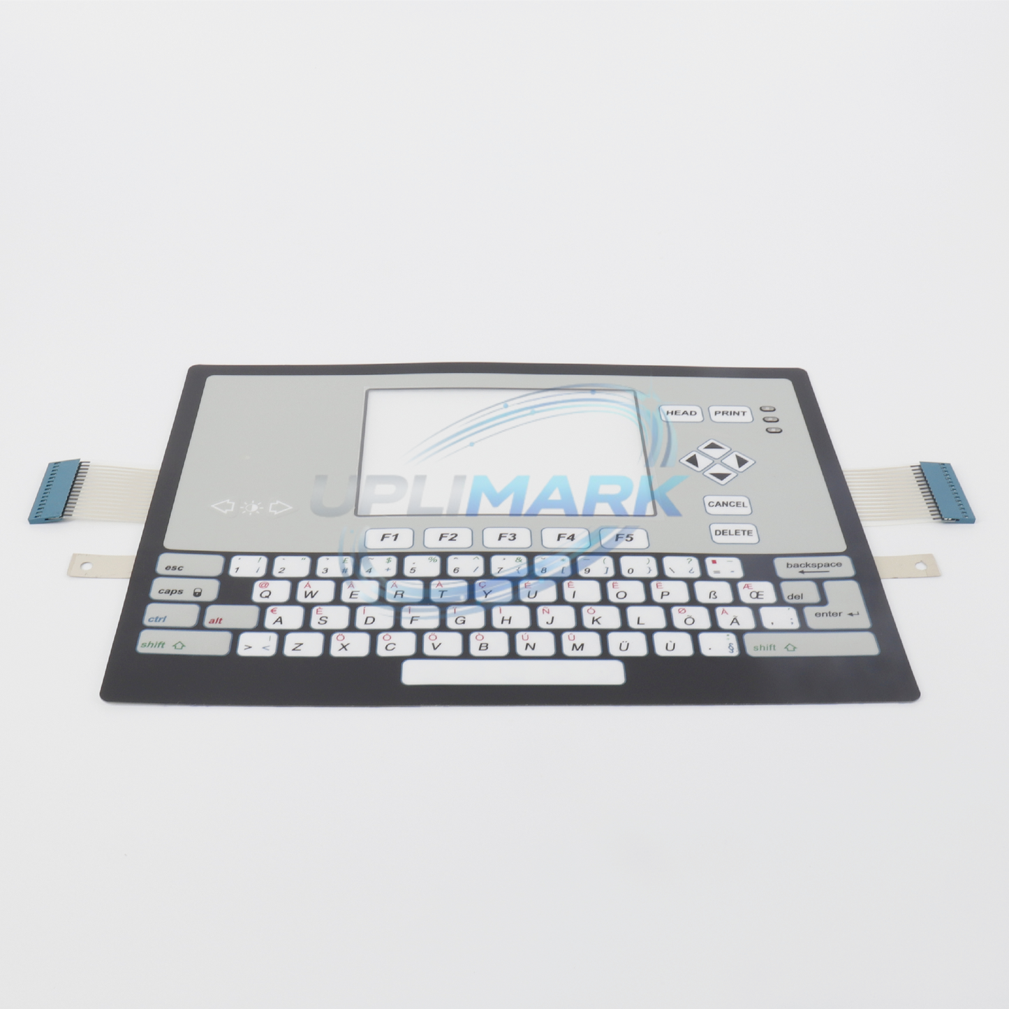 Compatible with Videojet 1000 – 1510 Keyboard Mask （German）