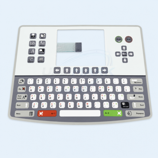 Operator Keypad Membrane Overlay for Citronix CI580 and CI1000 Series – UPLIMARK UCX-004-1010-001, view 1