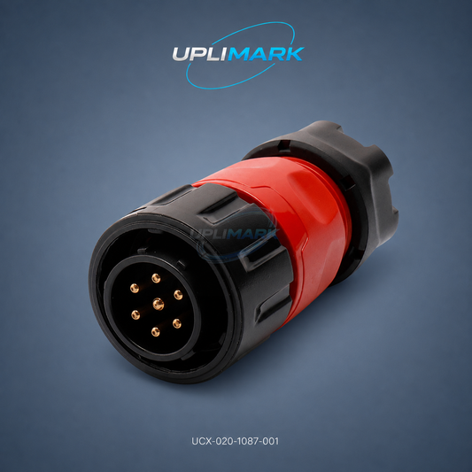UPLIMARK UCX-020-1087-001 7-pin alarm-light connector for Citronix CIJ systems