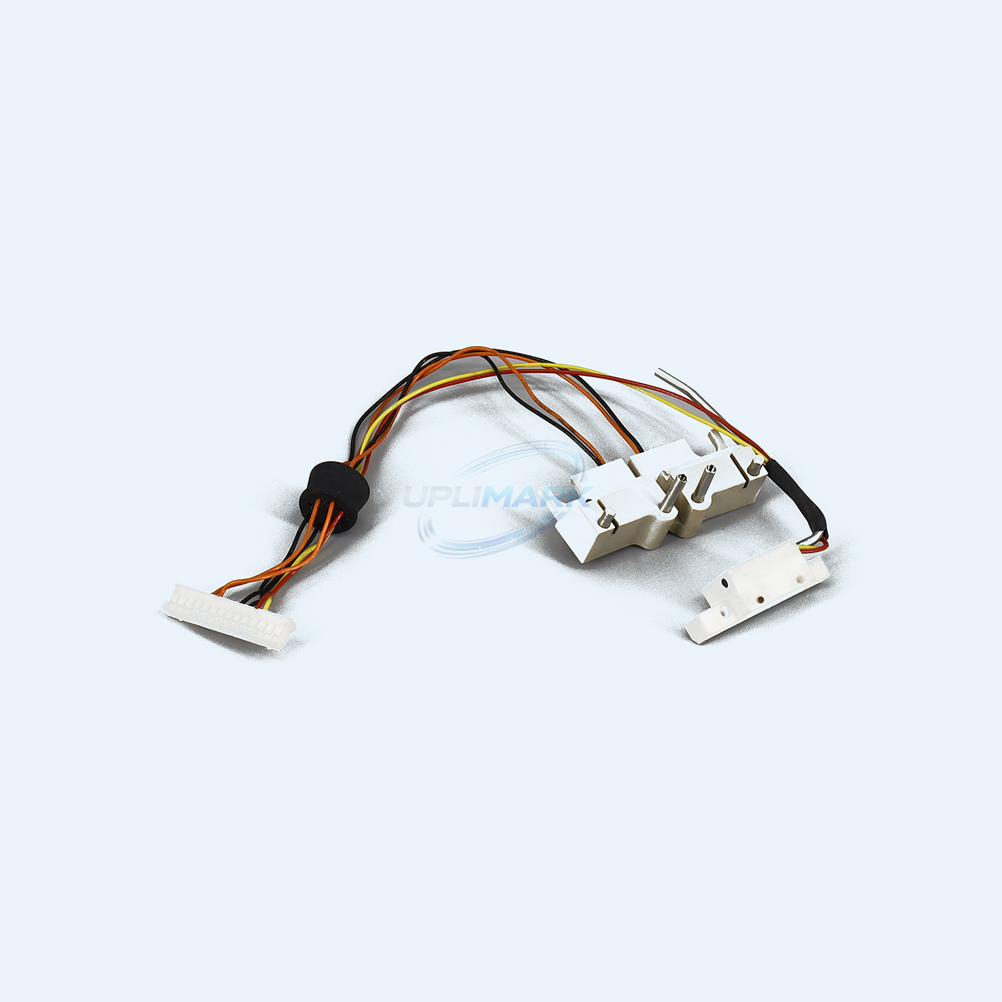 Dismantled Dual-Nozzle Gutter and LED Assembly for Domino 422i – UPLIMARK UDM-2-0160113SP-01, view 1