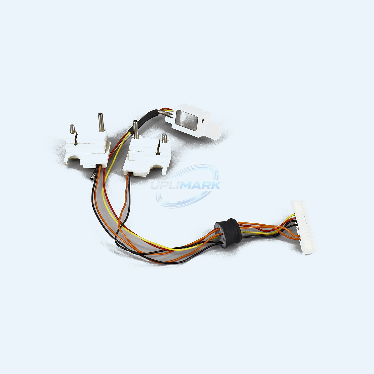 Dismantled Dual-Nozzle Gutter and LED Assembly for Domino 422i – UPLIMARK UDM-2-0160113SP-01, view 3