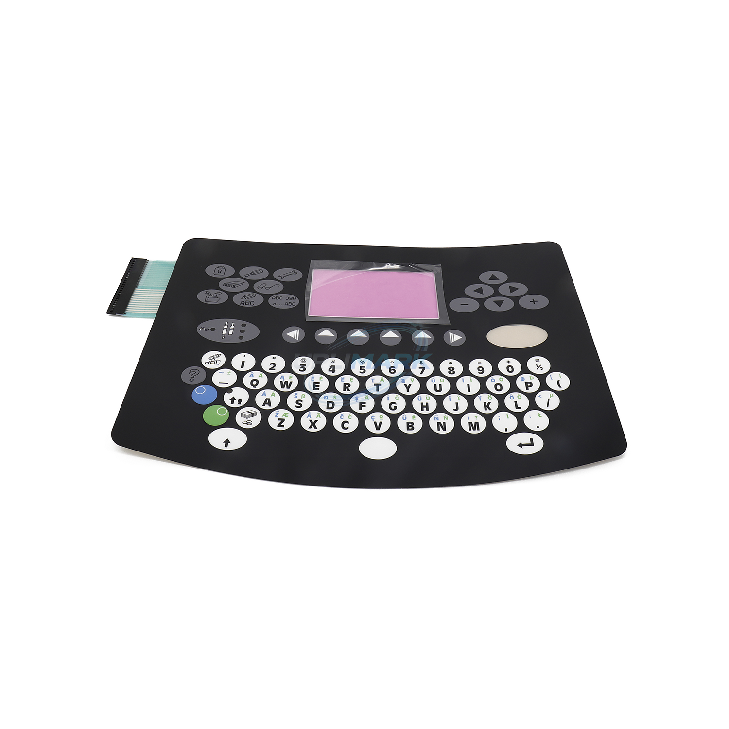 A-Series English Membrane Keyboard Assembly for Domino A-Series – UPLIMARK UDM-37726, view 2