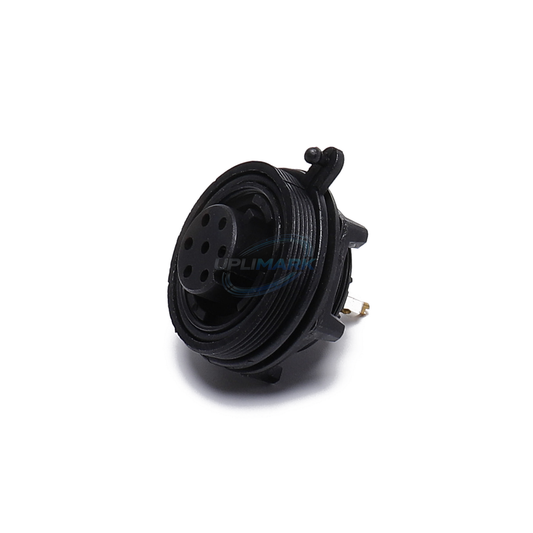 IP68 7-Pin Cable-Mount Socket for Domino A-Series – UPLIMARK UDM-X0022, view 1