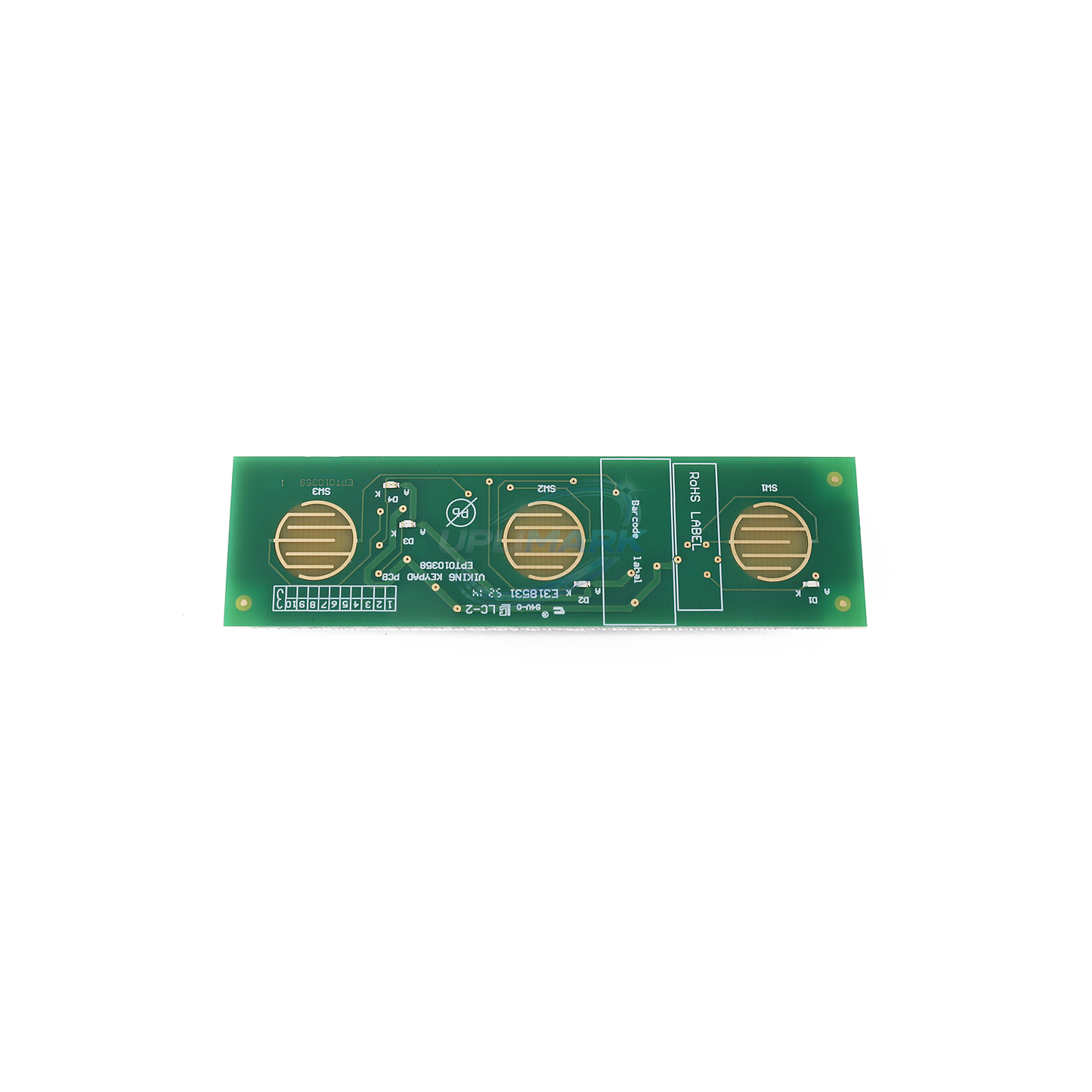 Switch Faceplate Assembly PCB for Domino A520i – UPLIMARK UDM-X0259, view 2