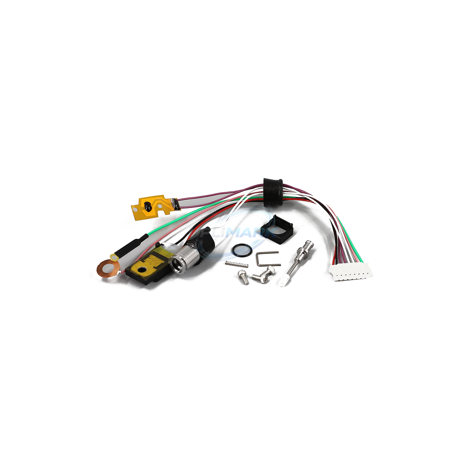 Nozzle Heater, Thermistor and Solenoid Assembly for Domino 422i – UPLIMARK UDM-X0295, view 1