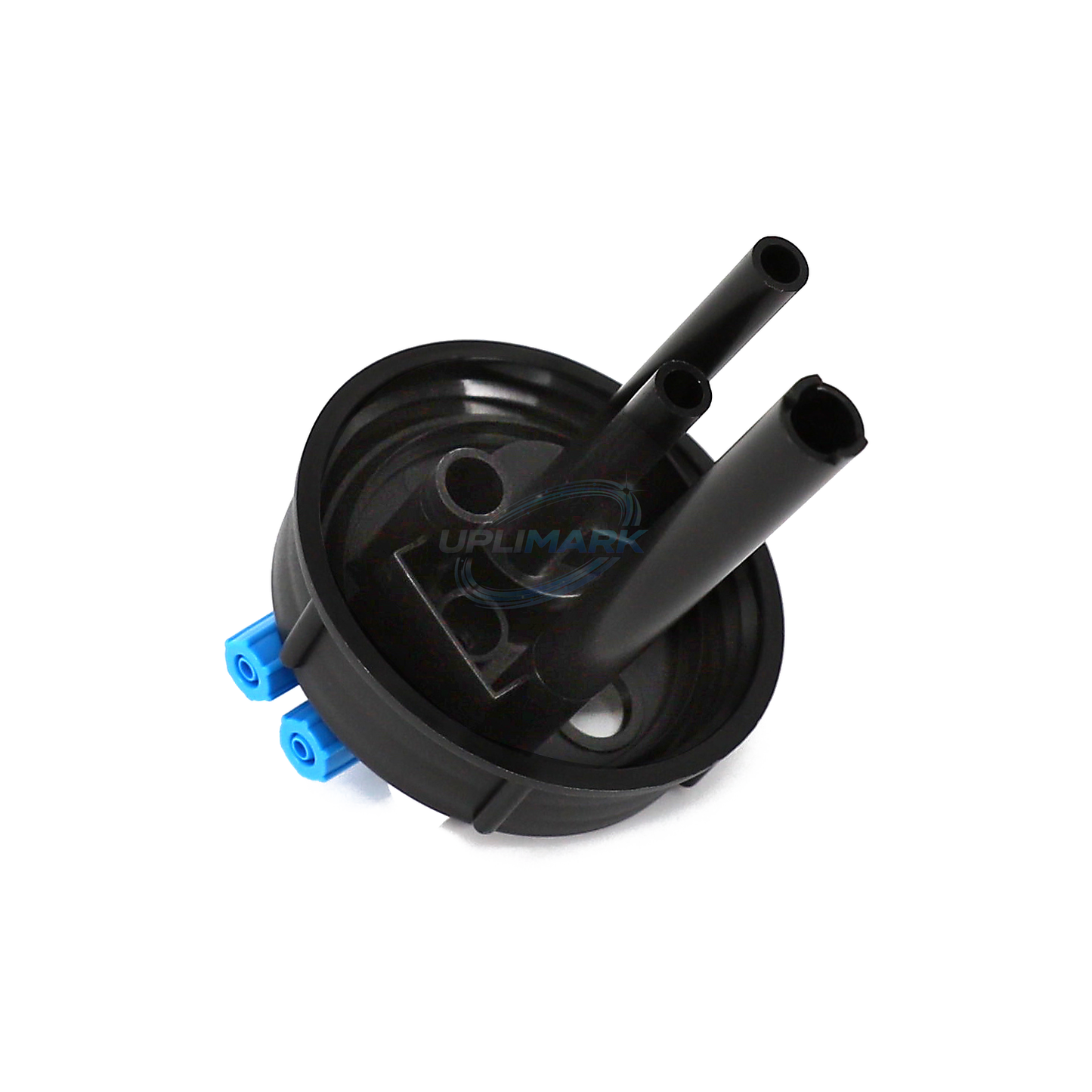 Unmarked Angled Solvent-Manifold Block Without Sensor for Domino A-Series – UPLIMARK UDM-X0396, view 4