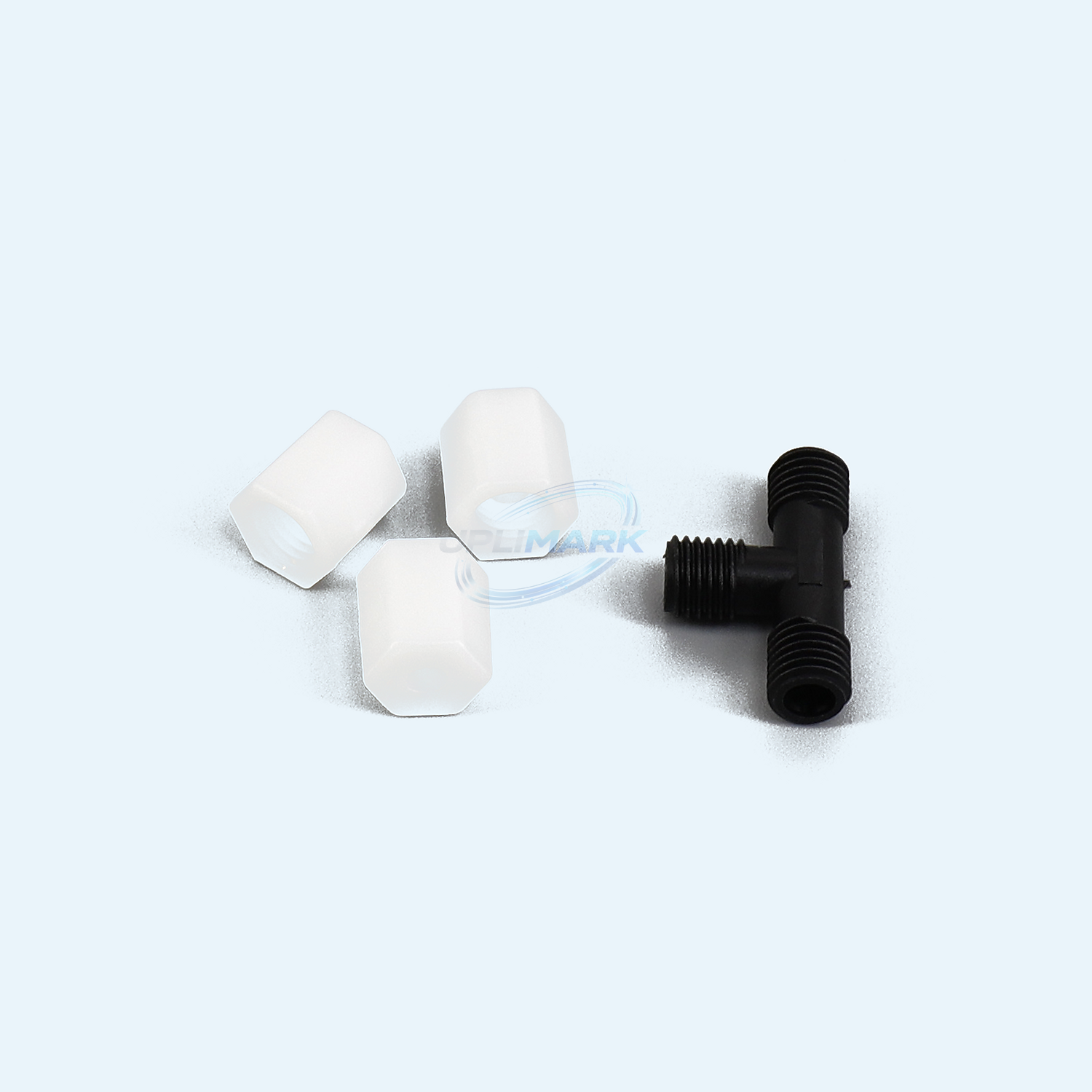 3 mm DCD Tee Connector Set for Domino A-Series – UPLIMARK UDM-X0401, view 2