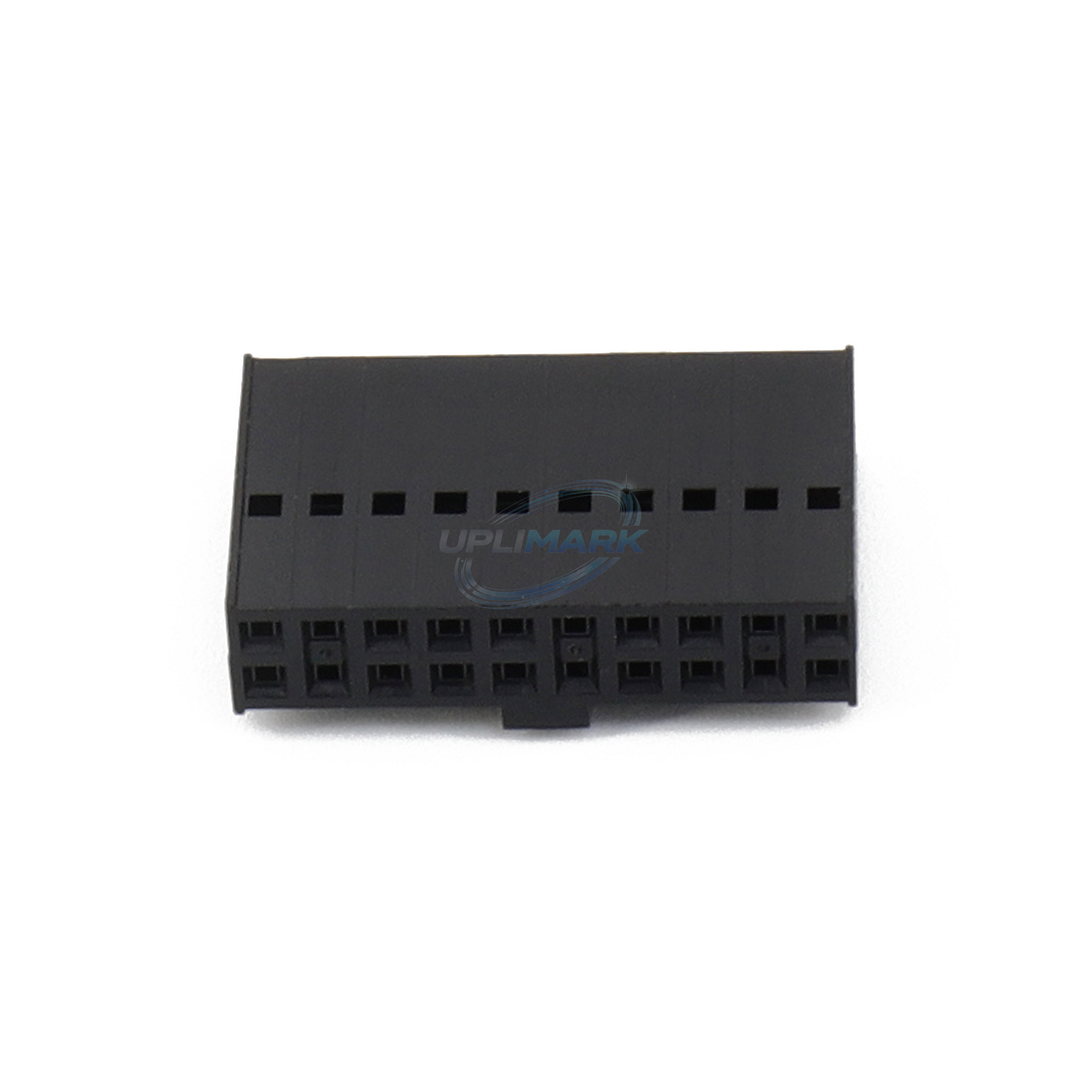 2-Row 20-Circuit Black Connector Housing for Domino industrial coding equipment – UPLIMARK UDM-X0439, view 3
