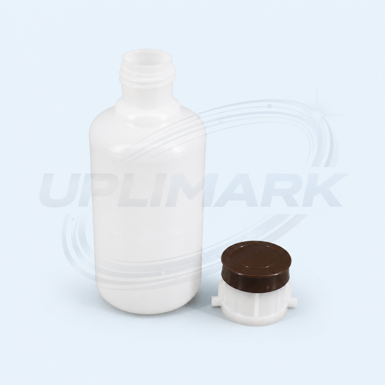 Ink Round Bottle for Hitachi coding equipment – UPLIMARK UHT-X0118, view 1