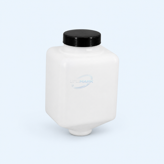 One-Hole Empty Solvent Tank without Inner-Plug Level Component for compatible Leibinger coding equipment – UPLIMARK ULB-X0045, view 1