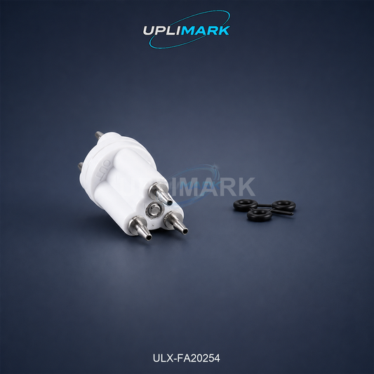 UPLIMARK ULX-FA20254-01 3-way white-ink fluid connector for Linx printer
