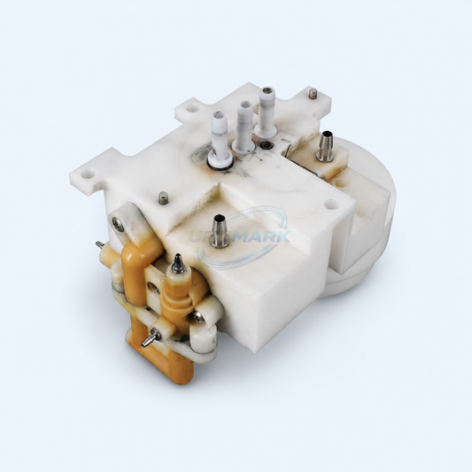 Pre-Owned Distribution-Block Component Assembly without Pump, Valves or Venturi for Linx CJ400 – UPLIMARK ULX-FA72513, view 1