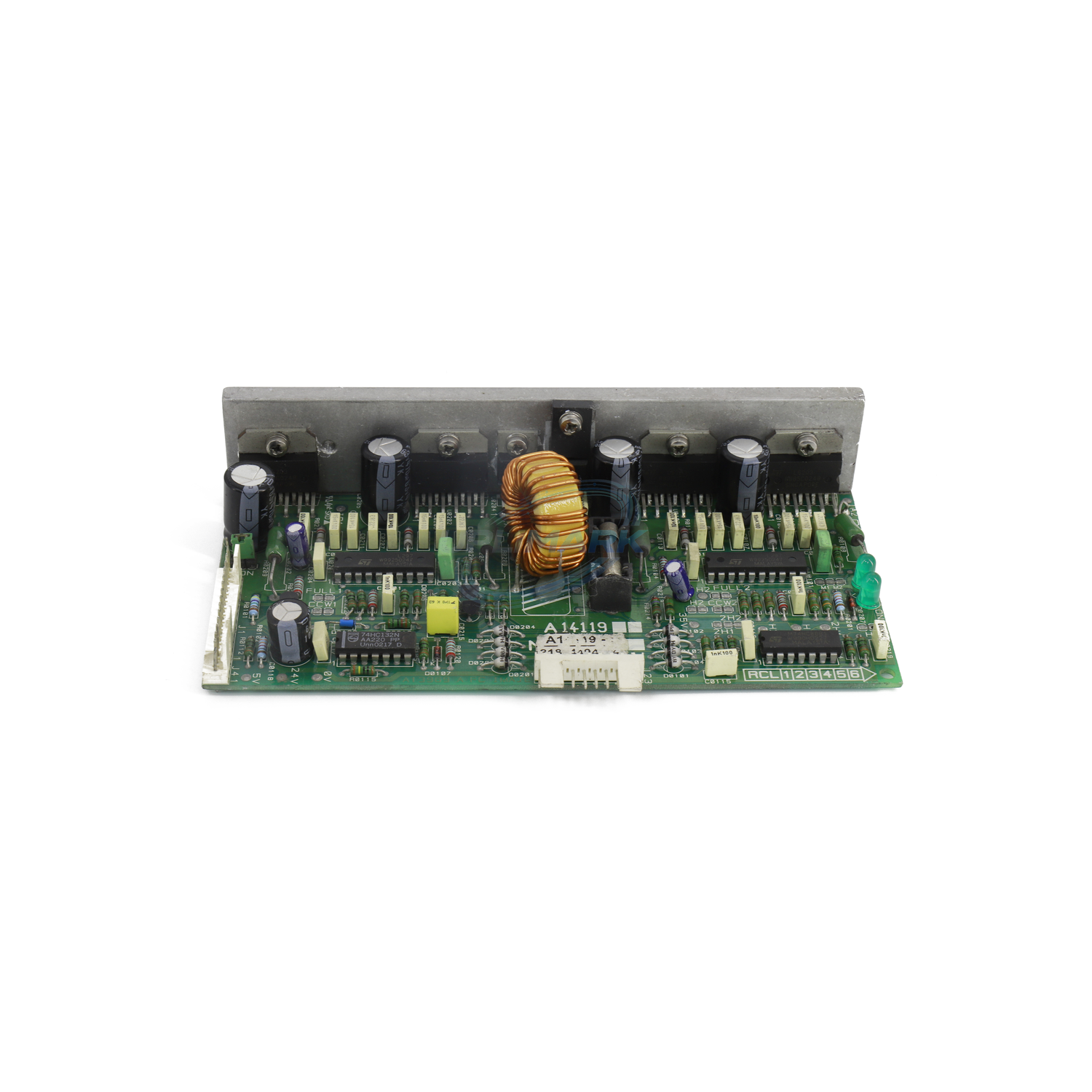 Used/Disassembled Bipolar Motor Control Board for Markem-Imaje S4, S8 and 9040 printers, excluding Contrast, S8 Egg Master and S8 Egg Classic configurations – UPLIMARK UMI-ENM14119, view 2