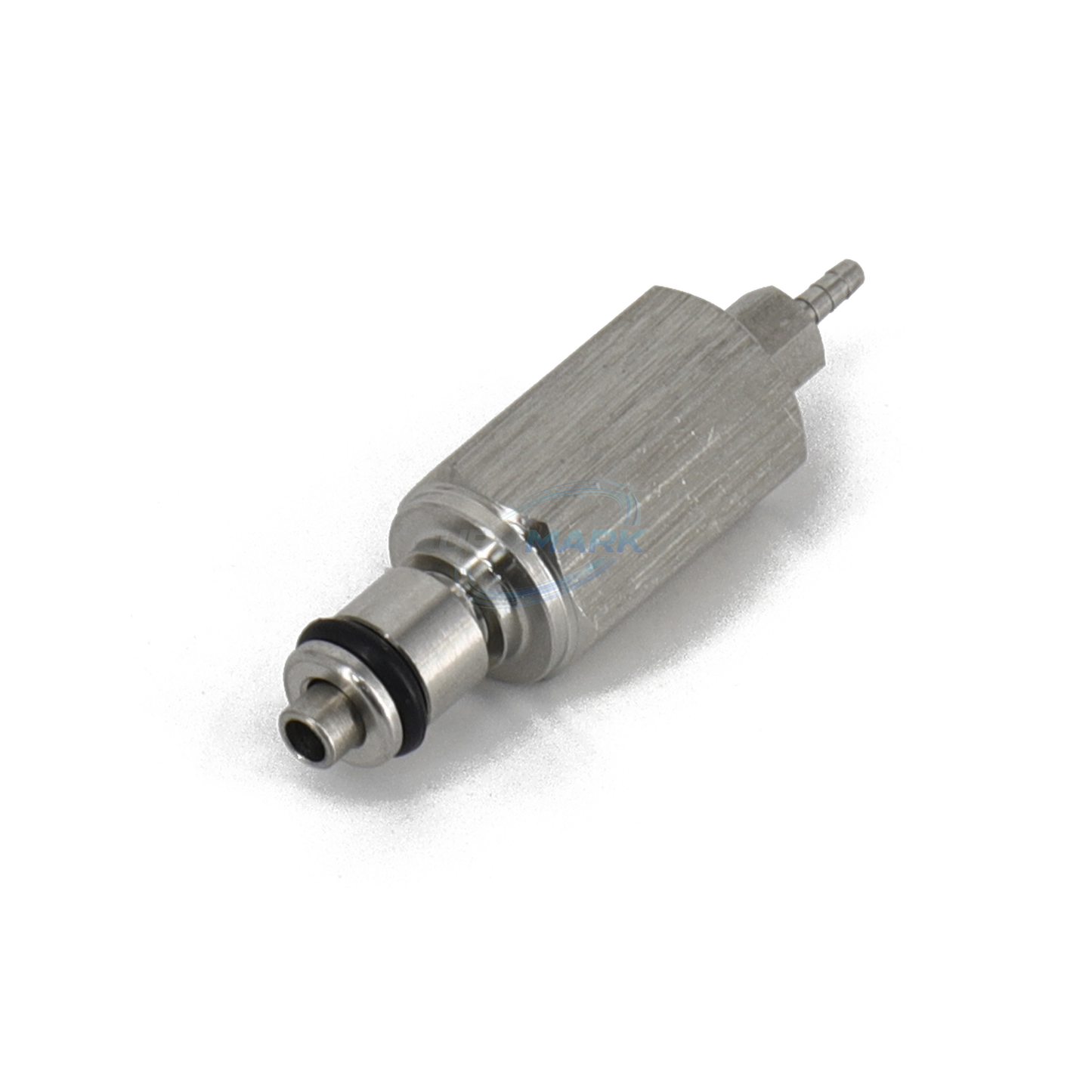 CPC Male Coupler Complete, M5 × 2.7 for Markem-Imaje equipment using the matching ENM27335 CPC male connection; the unified table notes S8/77-series compatibility – UPLIMARK UMI-ENM27335, view 2