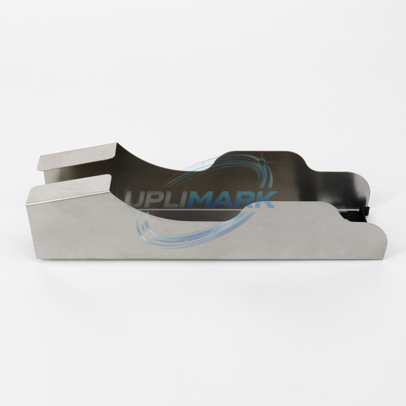 Ink and Solvent Bottle Bracket for Markem-Imaje S4, S8 and 9040 printers using the corresponding ink or solvent bottle bracket – UPLIMARK UMI-ENM35289, view 1
