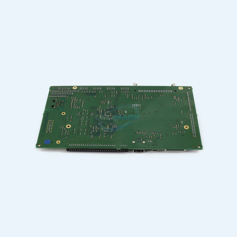 Used/Disassembled 9040 M-Head PC Board for Markem-Imaje 9040 printers with the corresponding M-head electronics – UPLIMARK UMI-ENM37883-04, view 2