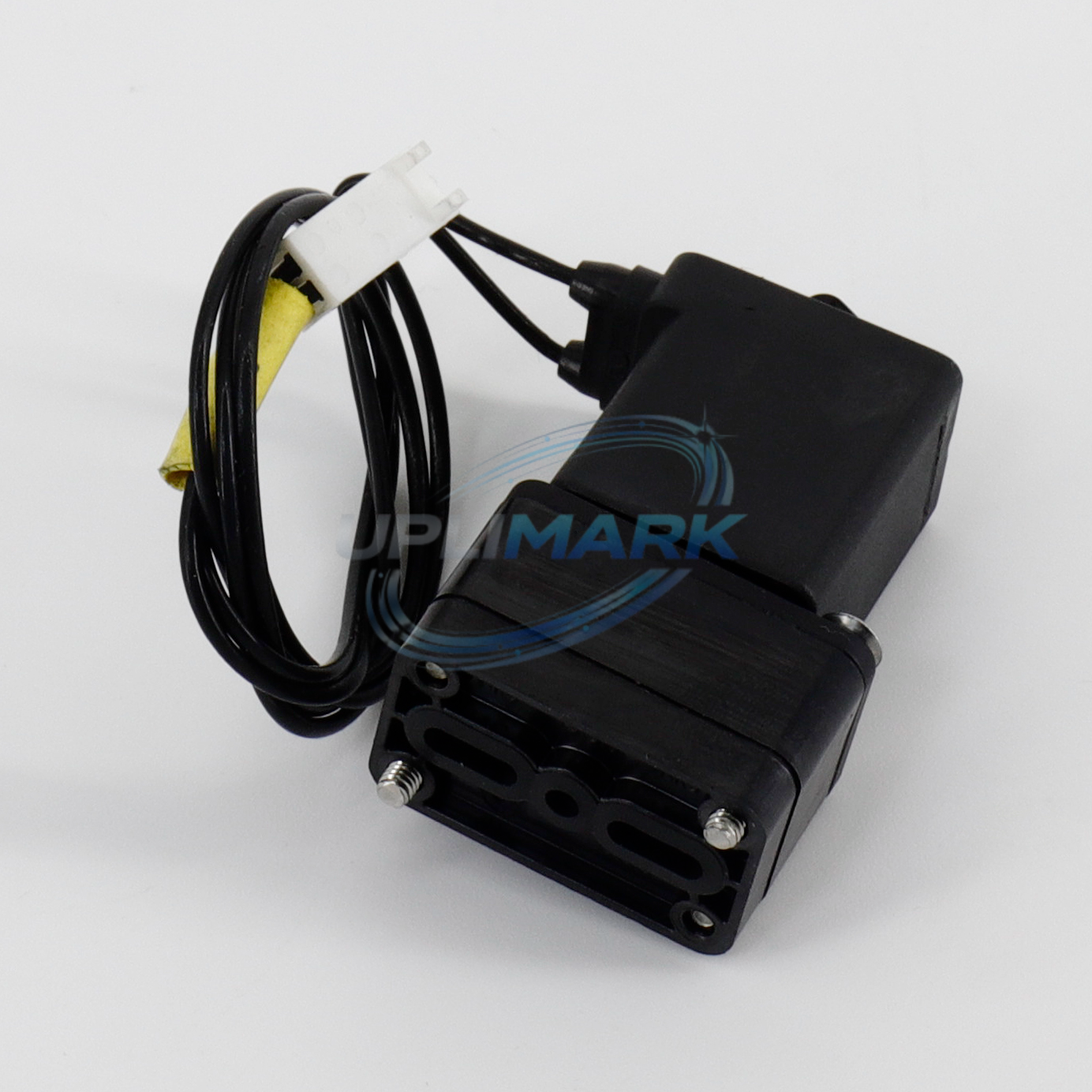 Used Solenoid Valve for Markem-Imaje 9232, 9410 and 9450 printers using the corresponding solenoid-valve configuration – UPLIMARK UMI-ENM37928-01, view 2