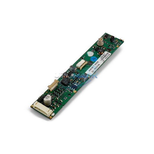 Used/Disassembled E-Type Nozzle Circuit Board for Markem-Imaje 9232, 9410 and 9450 printers with the corresponding E-type nozzle electronics – UPLIMARK UMI-ENM39168-01, view 1