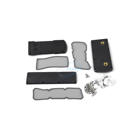 Three-Piece Printhead Cover Kit with Screws for Markem-Imaje S8/9040 – UPLIMARK UMI-ENM6180, view 1