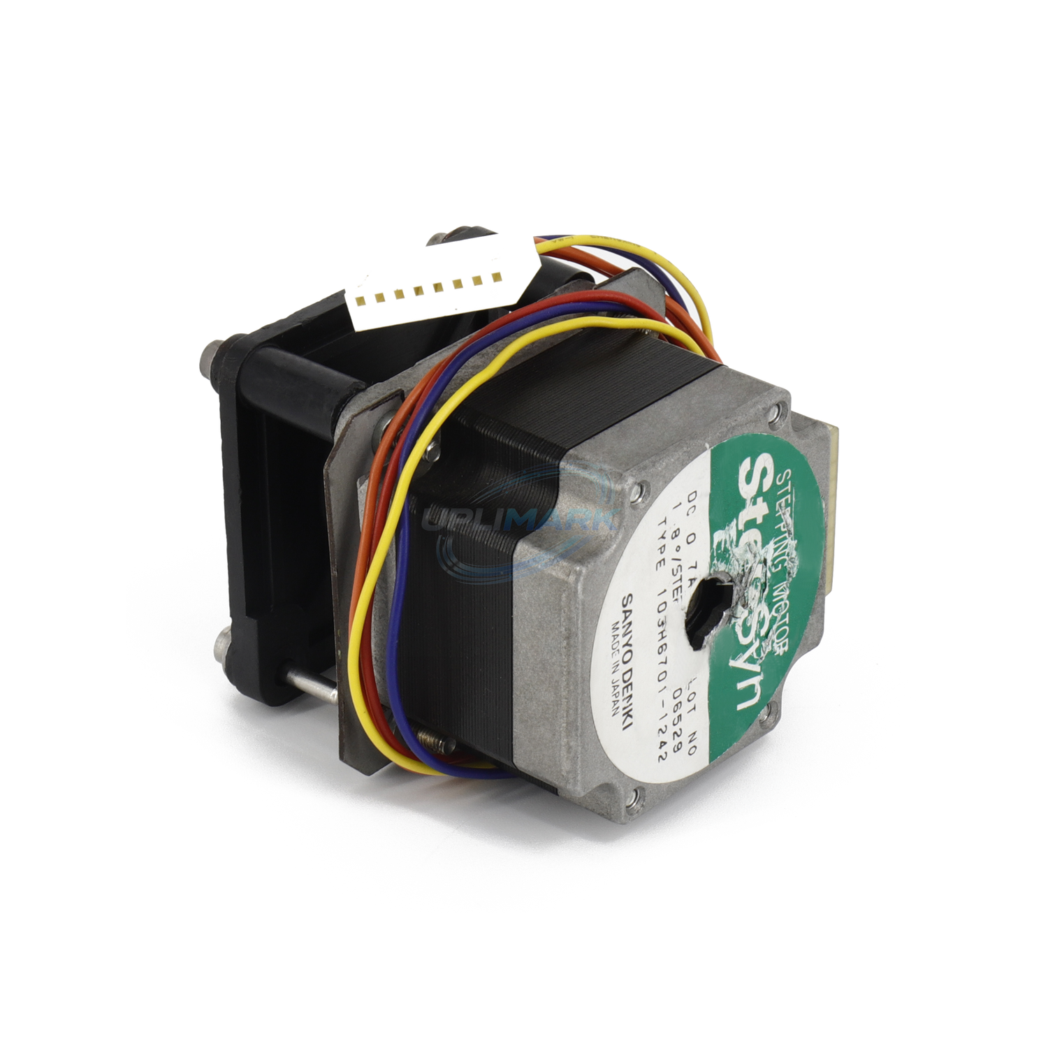 Used/Disassembled Motor Assembly for Markem-Imaje 9010, 9020 and 9030 printers with the corresponding motor and pump-frame configuration – UPLIMARK UMI-X0248, view 2