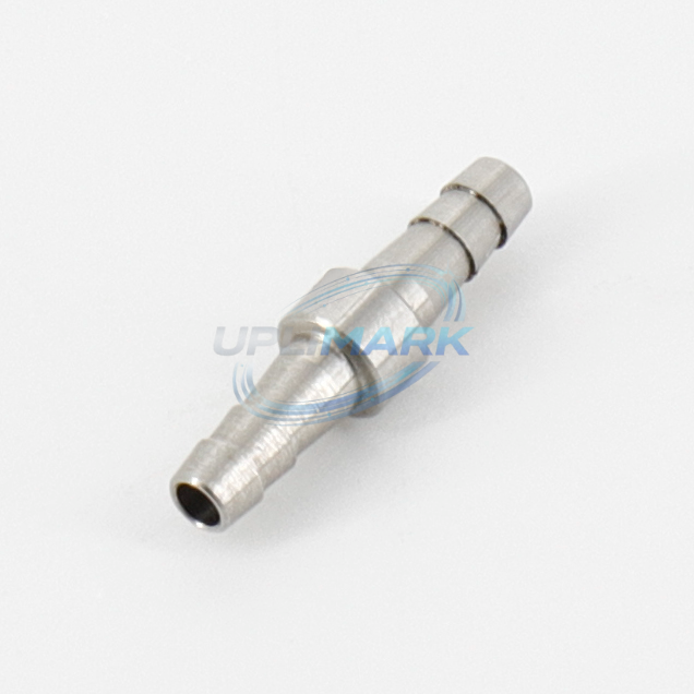 Metal Straight Connector, 2.7 mm to 2.7 mm for Markem-Imaje S4, S8 and 9040 printers – UPLIMARK UMI-X0258, reference view 1