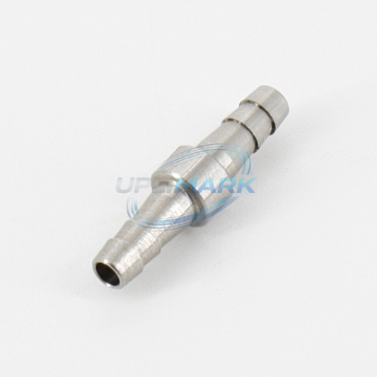 Metal Straight Connector, 2.7 mm to 2.7 mm for Markem-Imaje S4, S8 and 9040 printers – UPLIMARK UMI-X0258, reference view 1