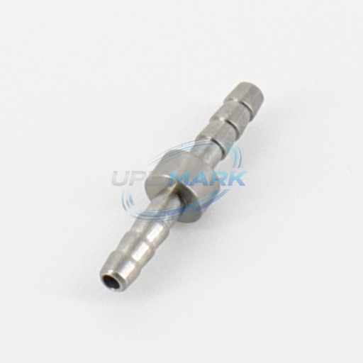 Metal Straight Connector, 1.6 mm to 1.6 mm for Markem-Imaje S4, S8 and 9040 printers – UPLIMARK UMI-X0260, reference view 1