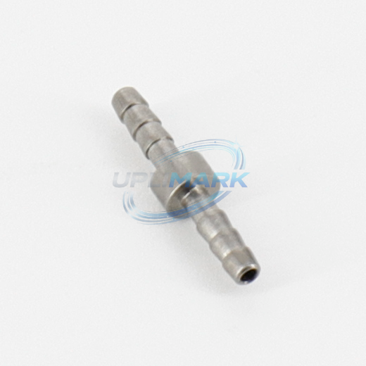 Metal Straight Connector, 1.6 mm to 1.6 mm for Markem-Imaje S4, S8 and 9040 printers – UPLIMARK UMI-X0260, reference view 2