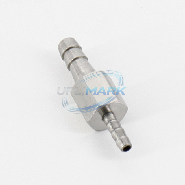 Metal Straight Connector, 2.7 mm to 1.6 mm for Markem-Imaje S4, S8 and 9040 printers – UPLIMARK UMI-X0262, reference view 2