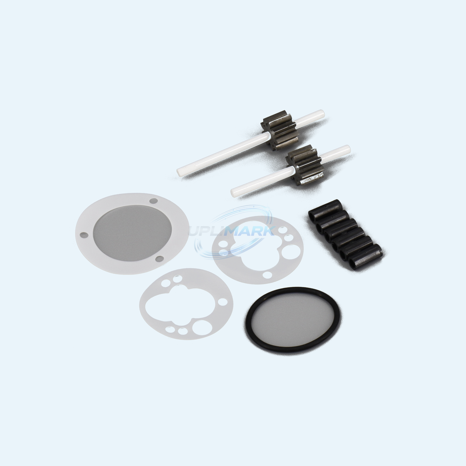E-Type White-Ink Pump Gear Set for Markem-Imaje S4, S8 and 9040 white-ink pump configurations using the corresponding E-type gear set – UPLIMARK UMI-X0293, view 2