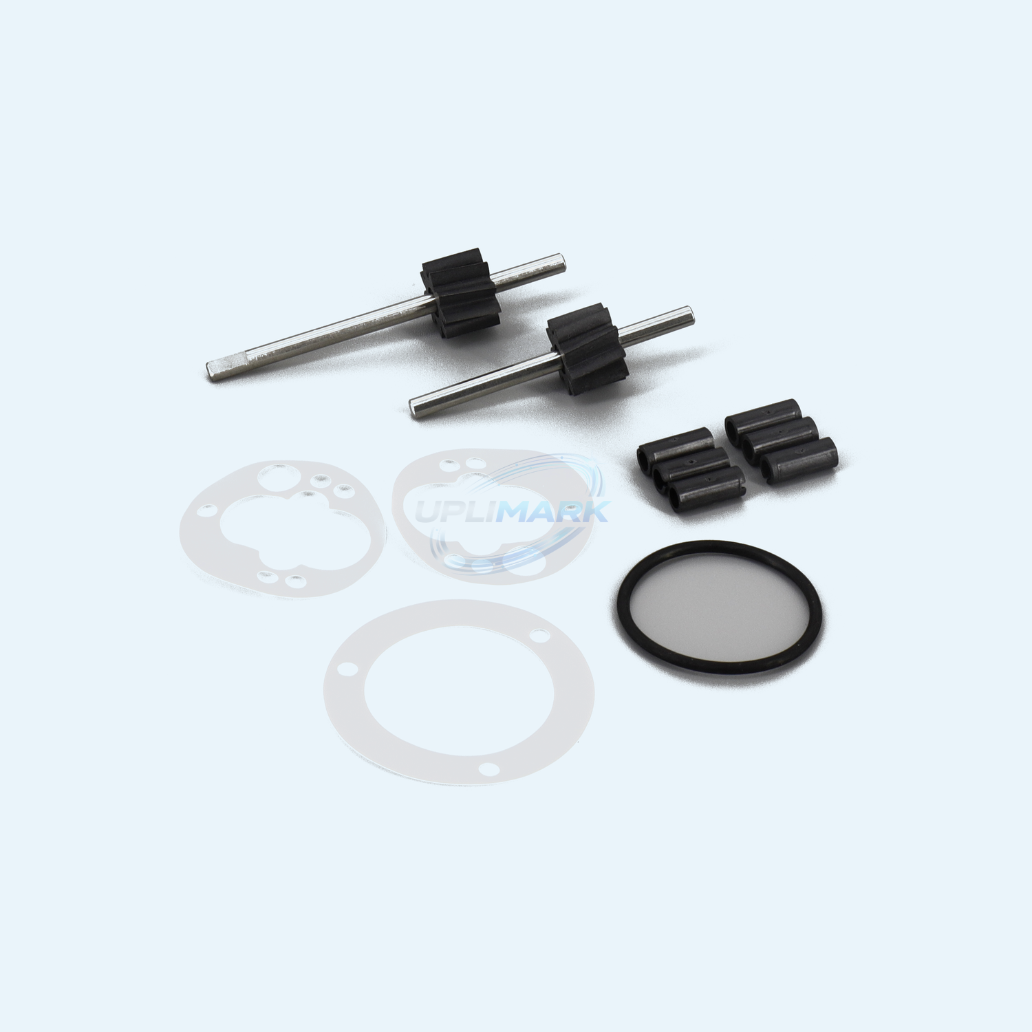 Black-Ink Pump Gear Kit for Markem-Imaje 9040 black-ink printers using the corresponding older pump design – UPLIMARK UMI-X0323, view 1