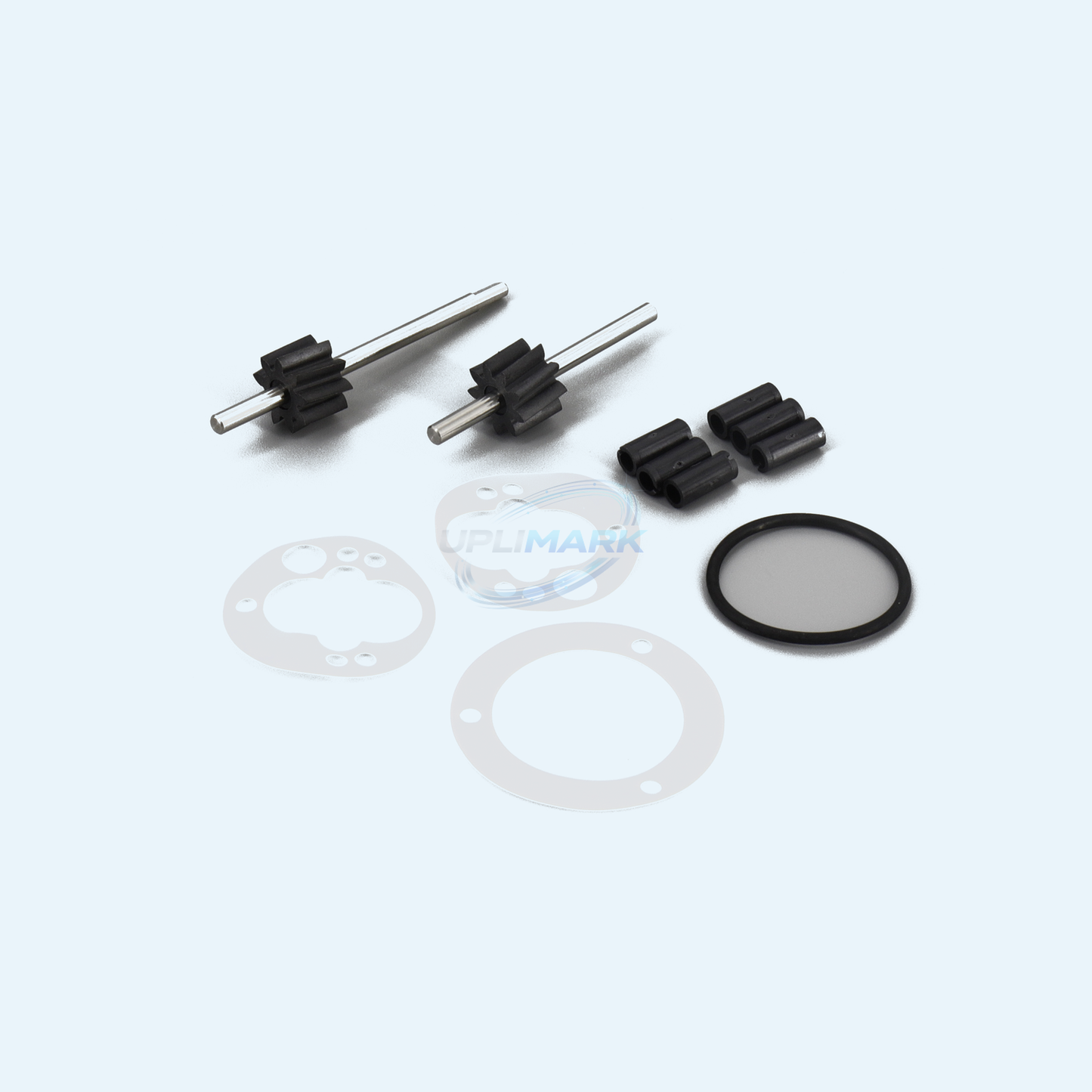 Black-Ink Pump Gear Kit for Markem-Imaje 9040 black-ink printers using the corresponding older pump design – UPLIMARK UMI-X0323, view 2