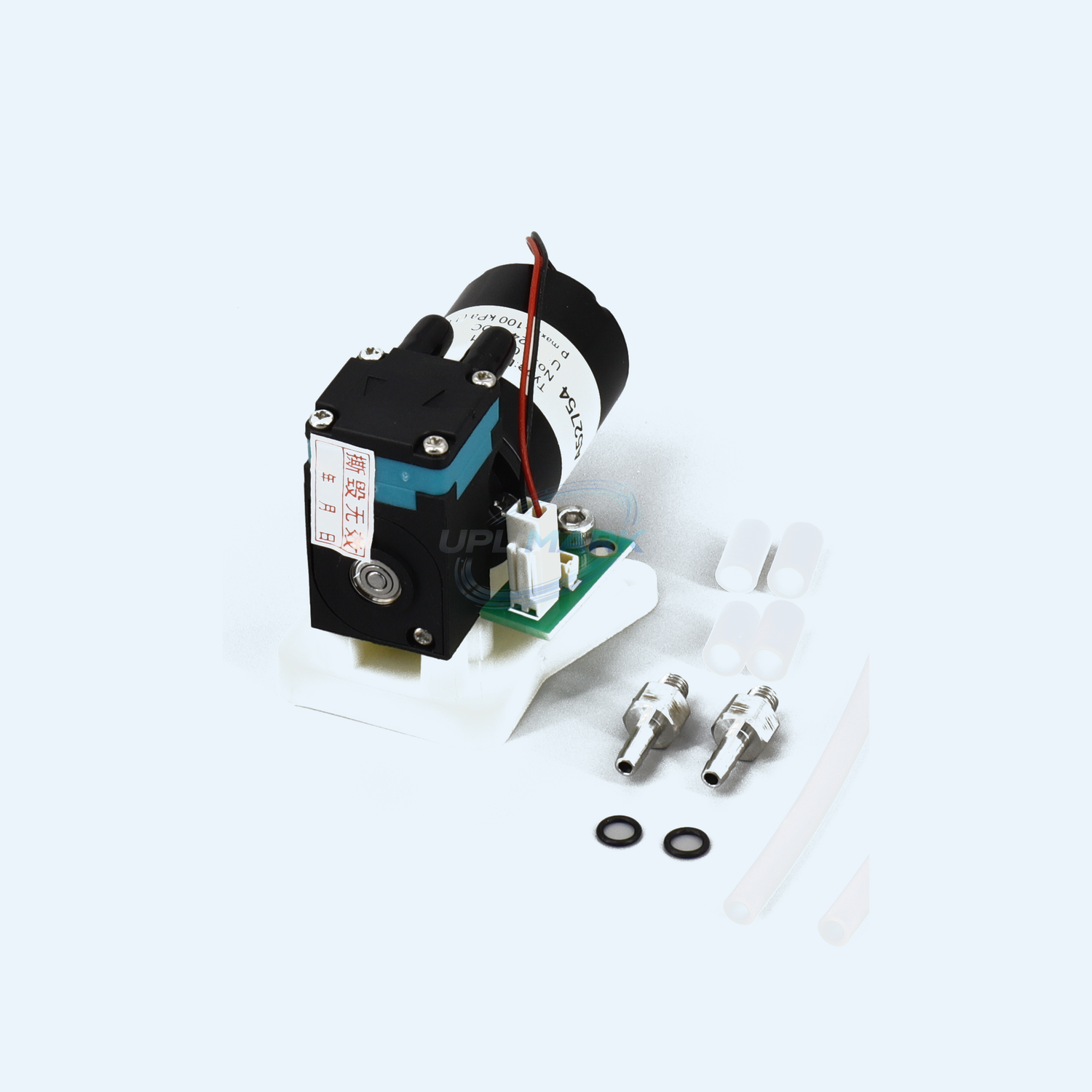 Vacuum Pump Assembly for Markem-Imaje 9019 and 9029 printers – UPLIMARK UMI-X0324, view 1