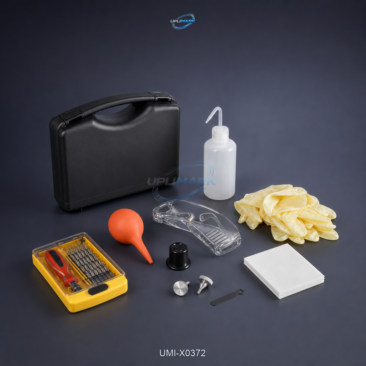 UPLIMARK UMI-X0372 maintenance toolbox with tools for Markem-Imaje printer