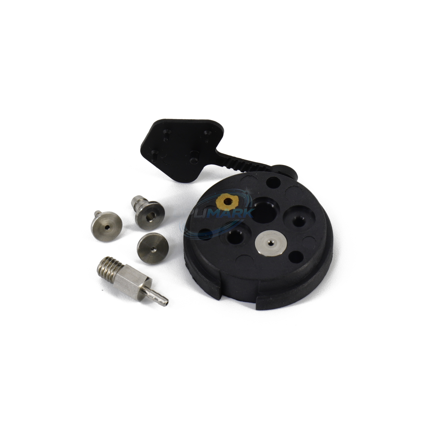 Male Nozzle Tube Connection Module Base for Markem-Imaje 90 Series printers – UPLIMARK UMI-X0382, view 2