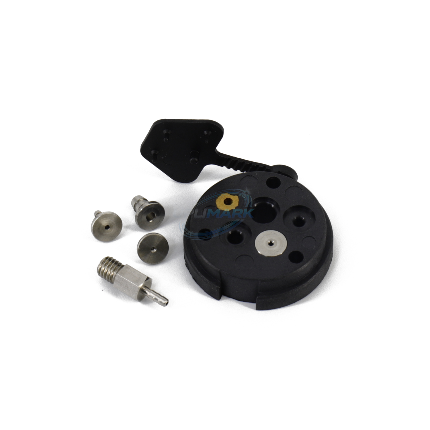 Male Nozzle Tube Connection Module Base for Markem-Imaje 90 Series printers – UPLIMARK UMI-X0382, view 2