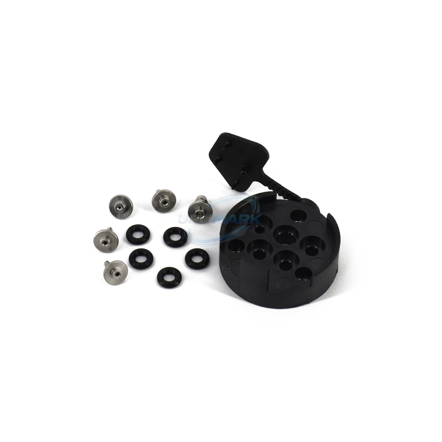 Female Nozzle Tube Connection Module Base for Markem-Imaje 90 Series printers – UPLIMARK UMI-X0386, view 2